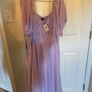 Torrid Light Purple Maxi Dress